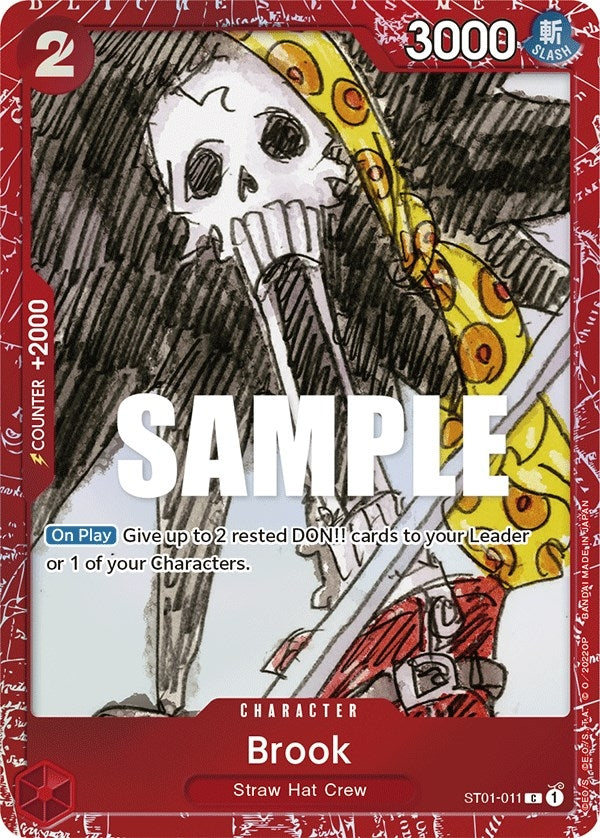 Brook (Premium Card Collection -ONE PIECE FILM RED Edition-) (ST01-011) (OP-PR)
