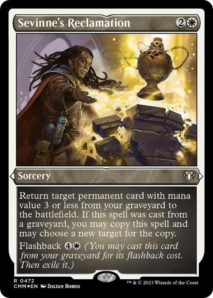Sevinne's Reclamation (Foil Etched) (472) (CMM)