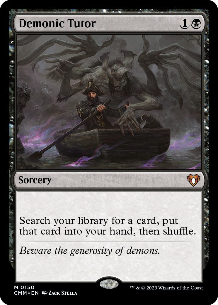 Demonic Tutor (150) (CMM)