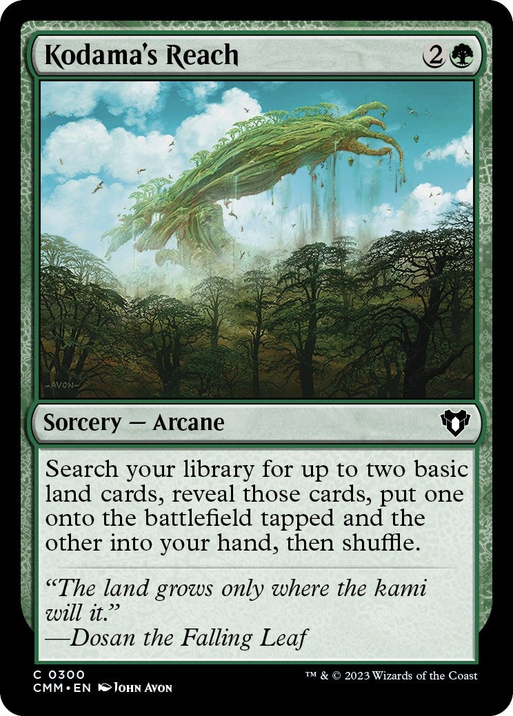 Kodama's Reach (300) (CMM)