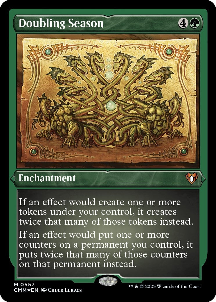 Doubling Season (Foil Etched) (557) (CMM)