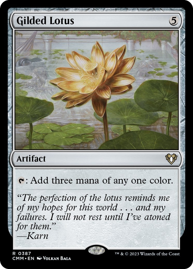 Gilded Lotus (387) (CMM)