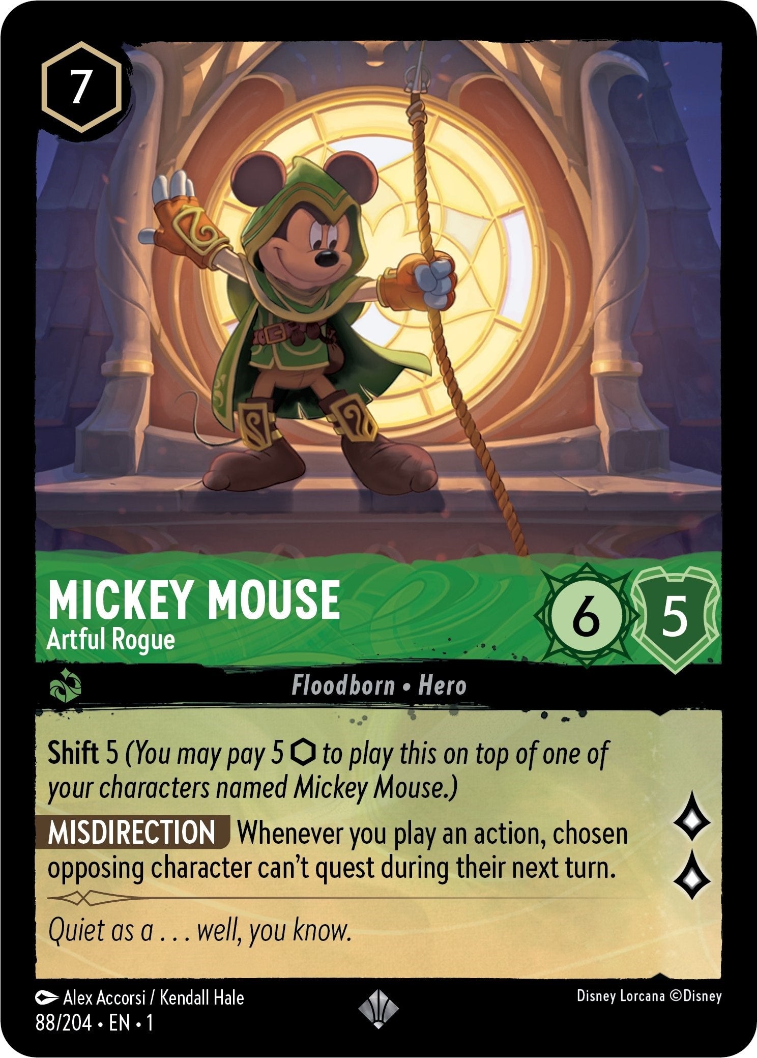 Mickey Mouse - Artful Rogue (88/204) (1)