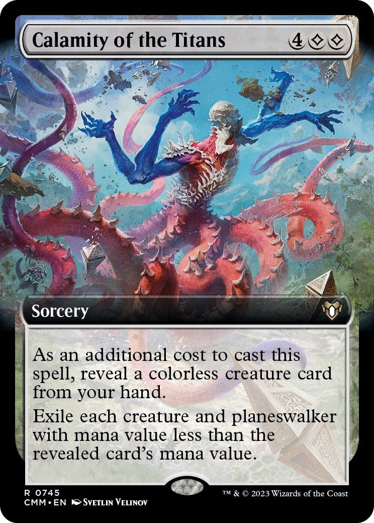 Calamity of the Titans (Extended Art) (745) (CMM)
