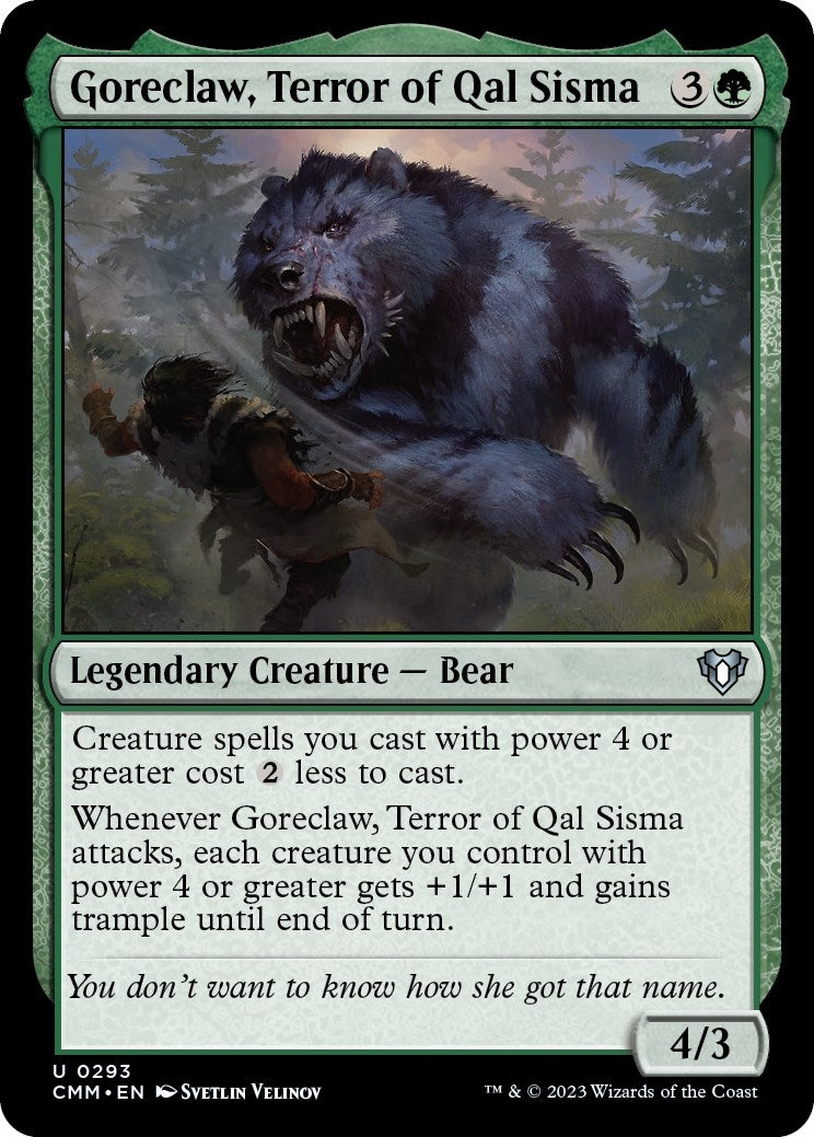 Goreclaw, Terror of Qal Sisma (293) (CMM)
