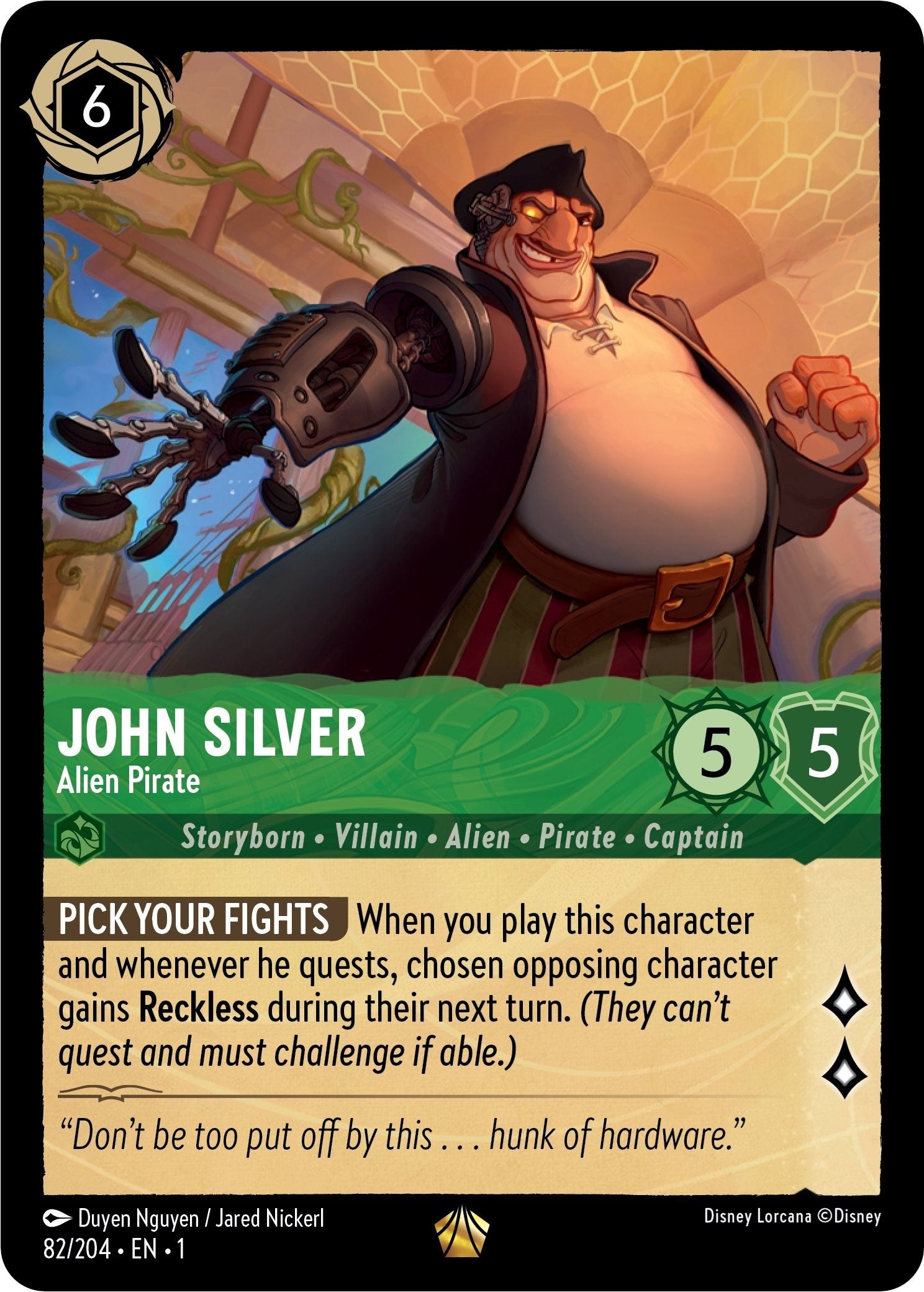 John Silver - Alien Pirate (82/204) (1)