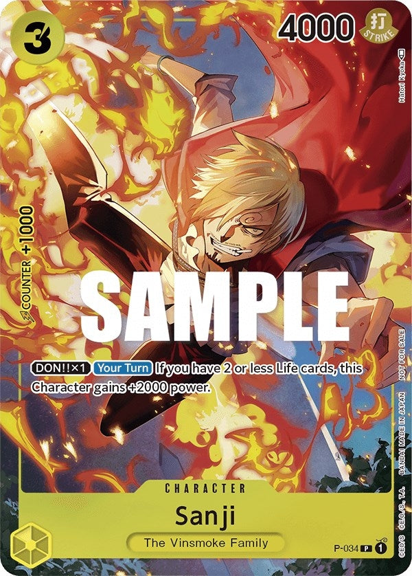 Sanji (Event Pack Vol. 2) (P-034) (OP-PR)