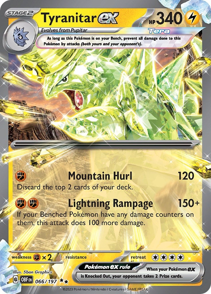 Tyranitar ex (066/197) (OBF)