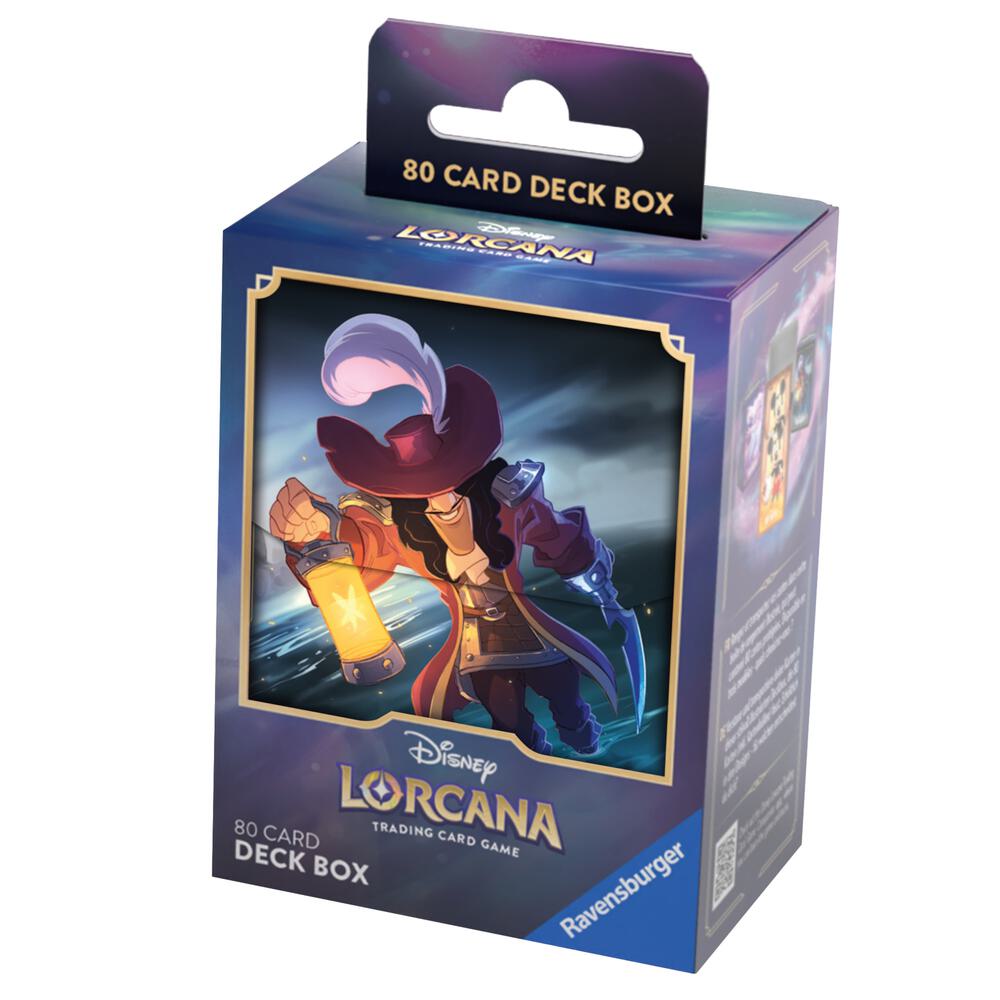 Disney Lorcana Deck Box - Captain Hook - Ravensburger Deck Boxes (RDB)