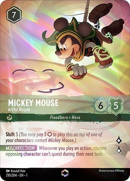 Mickey Mouse - Artful Rogue (Enchanted) (210/204) (1)