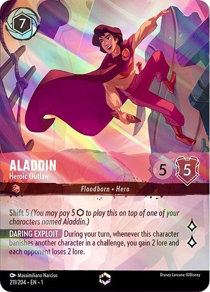 Aladdin - Heroic Outlaw (Enchanted) (211/204) (1)
