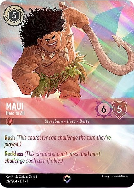 Maui - Hero to All (Enchanted) (212/204) (1)