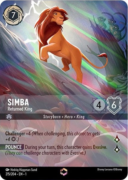 Simba - Returned King (Enchanted) (215/204) (1)