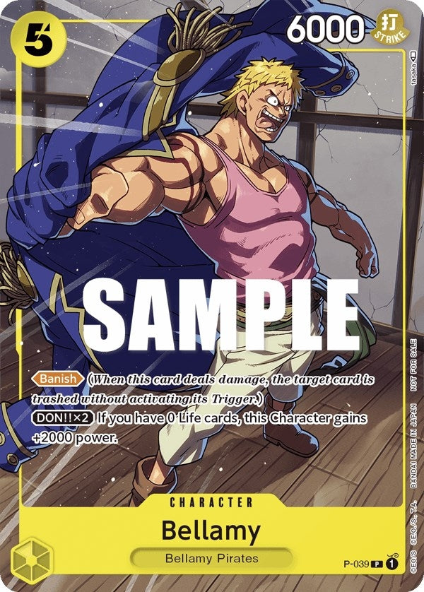 Bellamy (Pirates Party Vol. 4) (P-039) (OP-PR)