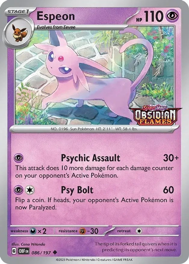 Espeon (Best Buy Exclusive) (086/197) (MCAP)