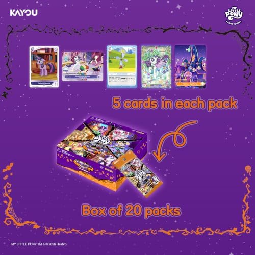 My Little Pony Nightmare Night Trading Card Game 20 Pack