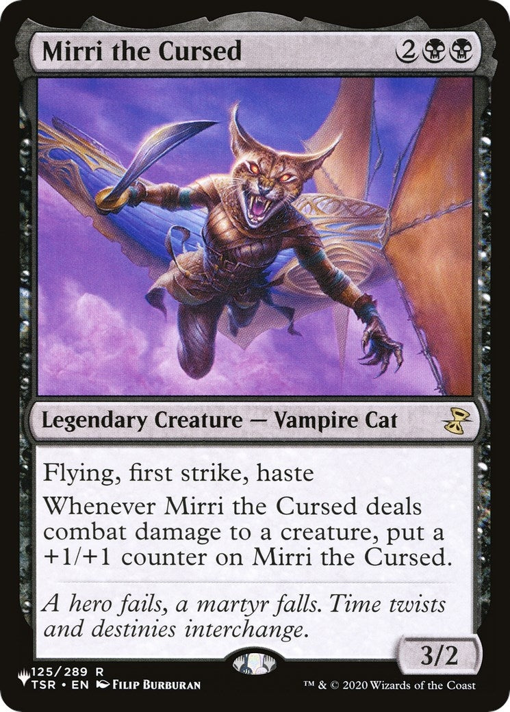 Image for Mirri the Cursed (125/289) (LIST) - Magic: The Gathering