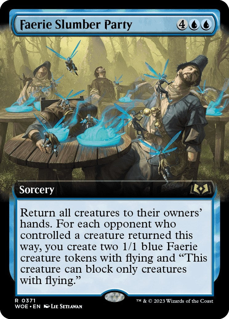 Faerie Slumber Party (Extended Art) (371) (WOE)
