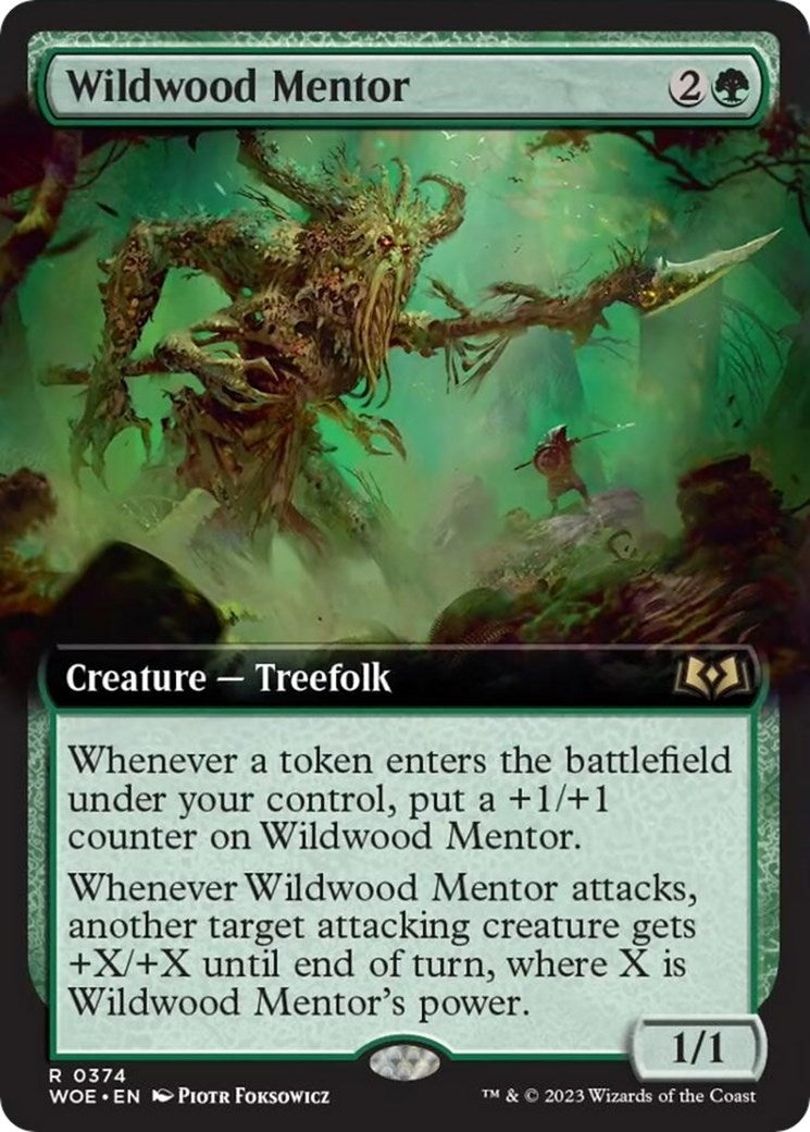 Wildwood Mentor (Extended Art) (374) (WOE)