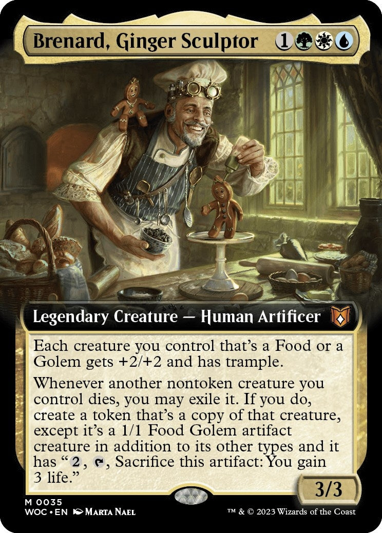 Brenard, Ginger Sculptor (Extended Art) (35) (WOC)