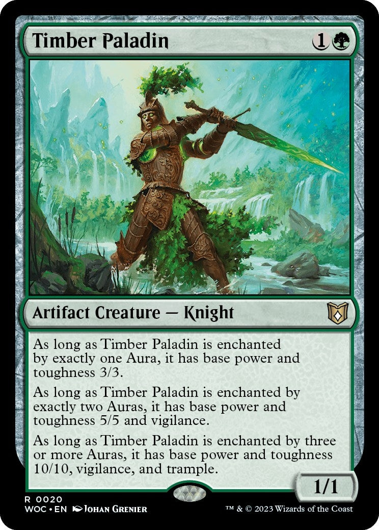 Timber Paladin (20) (WOC)