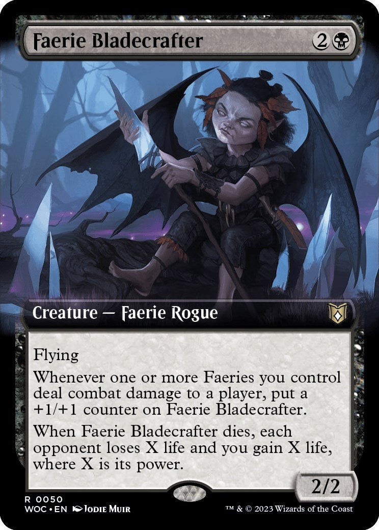 Faerie Bladecrafter (Extended Art) (50) (WOC)