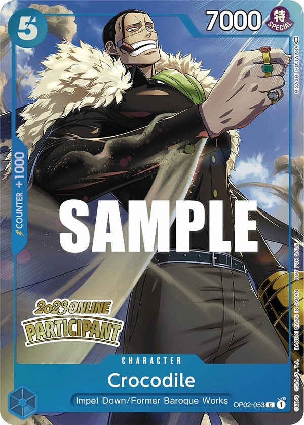Crocodile (Online Regional 2023) [Participant] (OP02-053) (OP-PR)