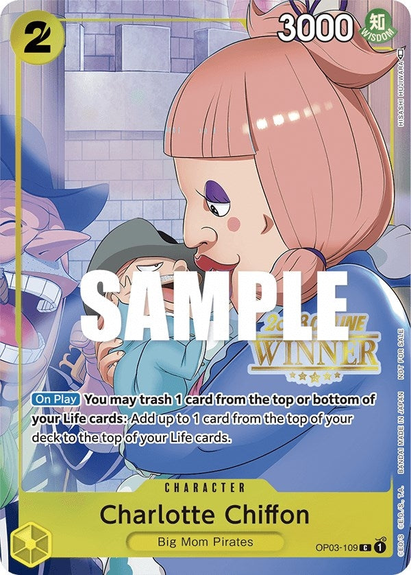 Charlotte Chiffon (Online Regional 2023) [Winner] (OP03-109) (OP-PR)