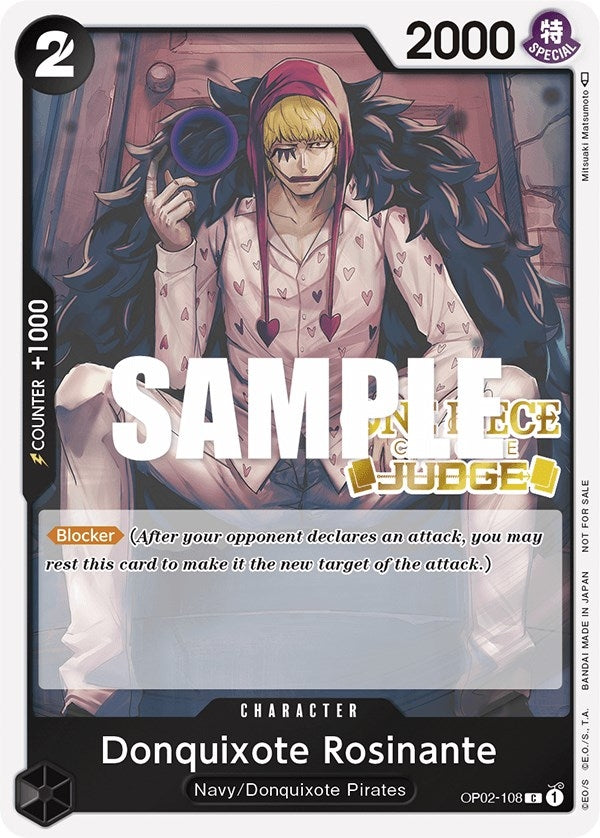 Donquixote Rosinante (Judge Pack Vol. 2) (OP02-108) (OP-PR)