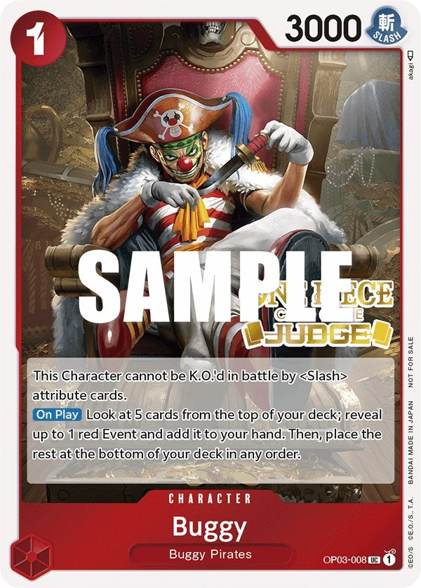Buggy (Judge Pack Vol. 2) (OP03-008) (OP-PR)