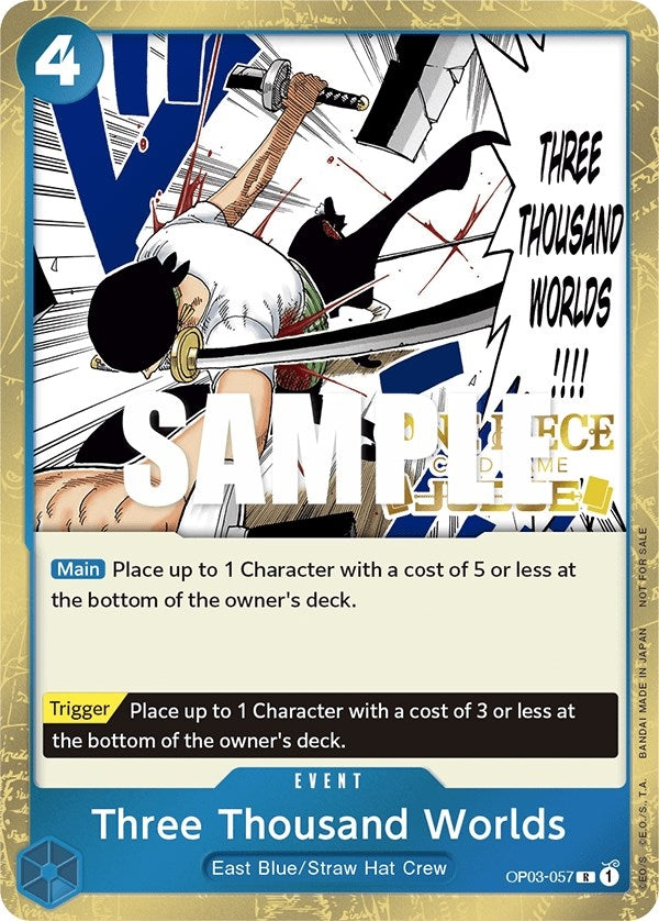 Three Thousand Worlds (Judge Pack Vol. 2) (OP03-057) (OP-PR)
