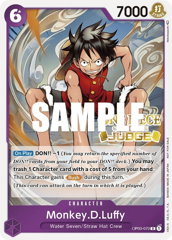 Monkey.D.Luffy (Judge Pack Vol. 2) (OP03-070) (OP-PR)