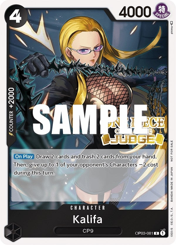 Kalifa (Judge Pack Vol. 2) (OP03-081) (OP-PR)