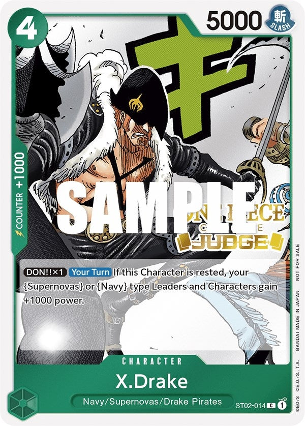 X.Drake (Judge Pack Vol. 2) (ST02-014) (OP-PR)