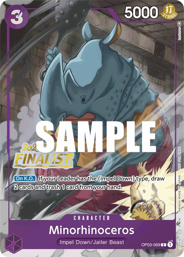 Minorhinoceros (Offline Regional 2023) [Finalist] (OP03-069) (OP-PR)
