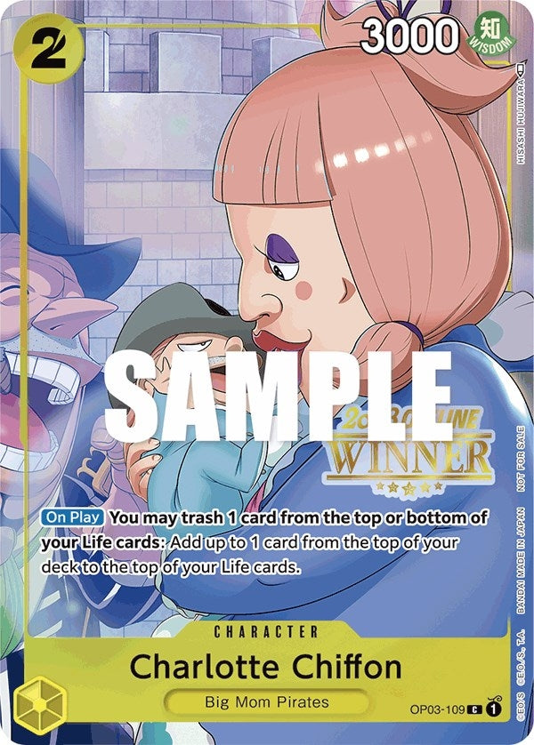 Charlotte Chiffon (Offline Regional 2023) [Winner] (OP03-109) (OP-PR)