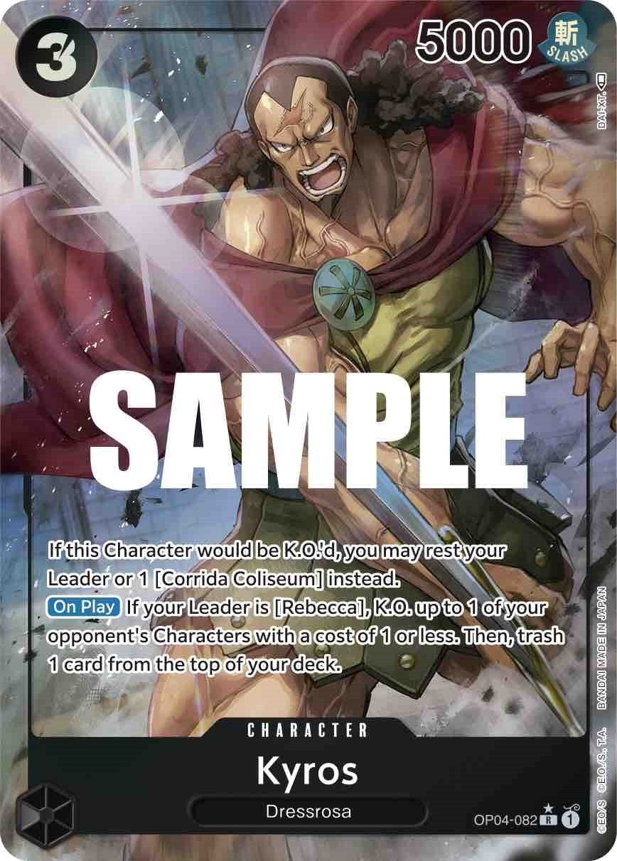 Kyros (Alternate Art) (OP04-082) (OP04)