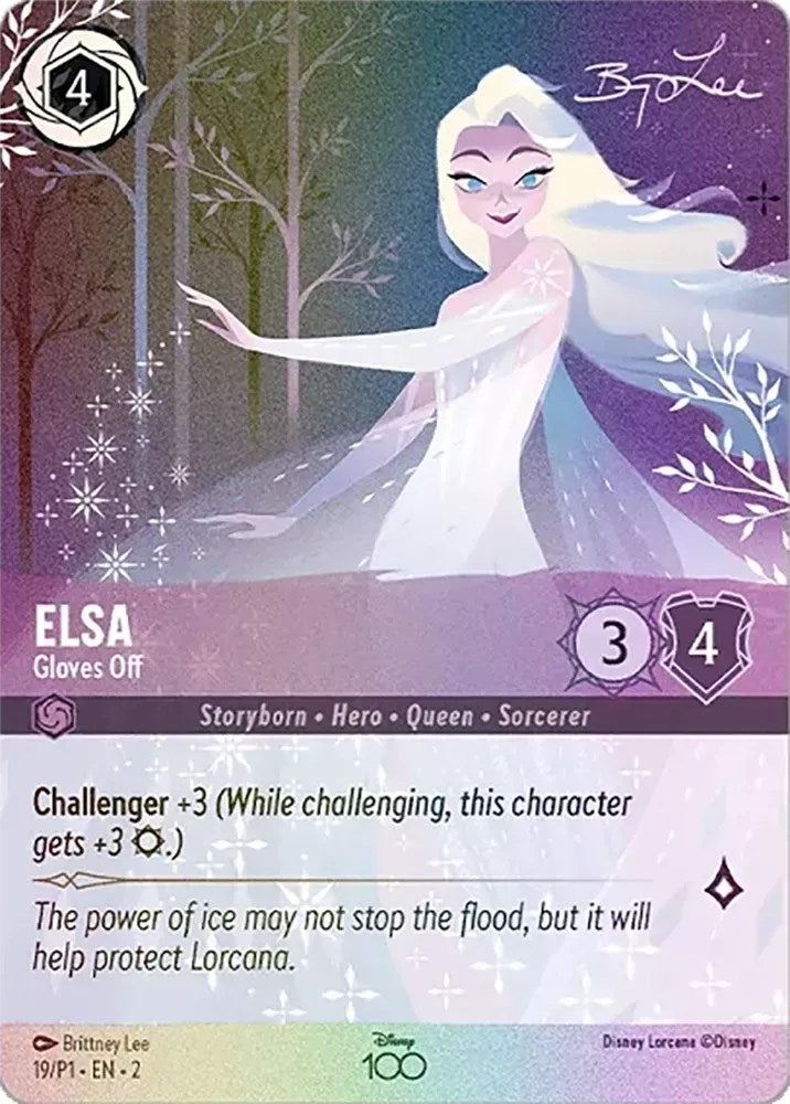 Elsa - Gloves Off (Alternate Art) (19) (D100)