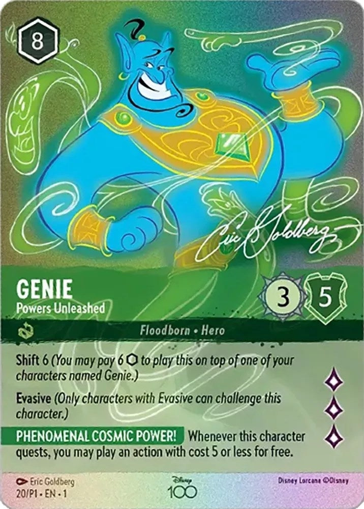 Genie - Powers Unleashed (Alternate Art) (20) (D100)