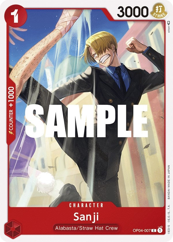 Sanji (007) (OP04-007) (OP04)