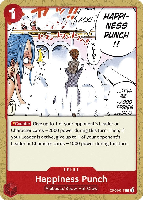 Happiness Punch (OP04-017) (OP04)