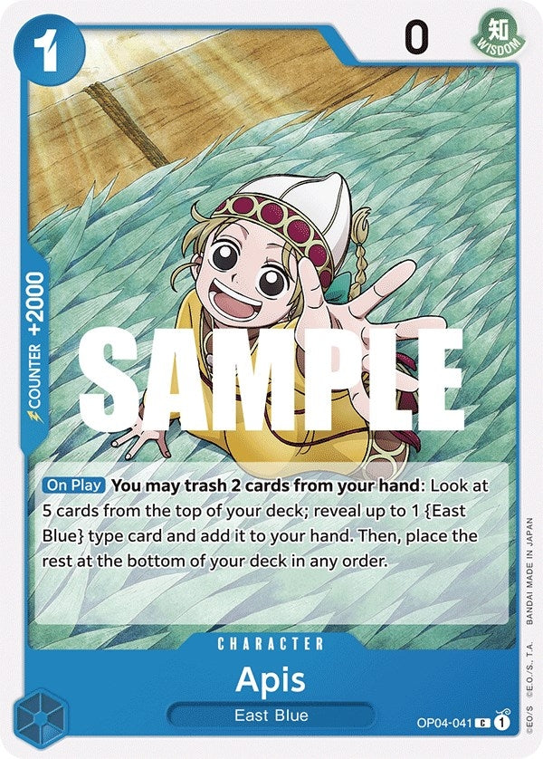 Image for Apis (OP04-041) (OP04) - One Piece Card Game