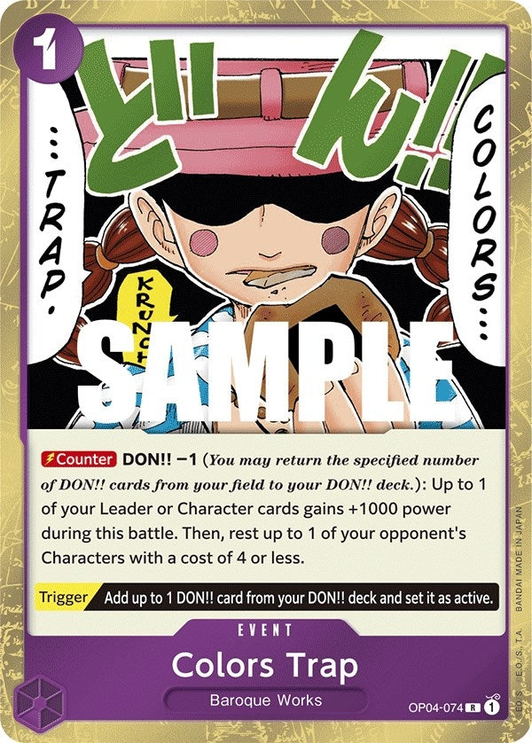 Colors Trap (OP04-074) (OP04)