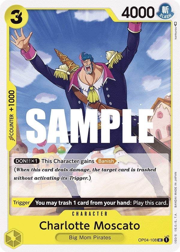 Image for Charlotte Moscato (OP04-108) (OP04) - One Piece Card Game