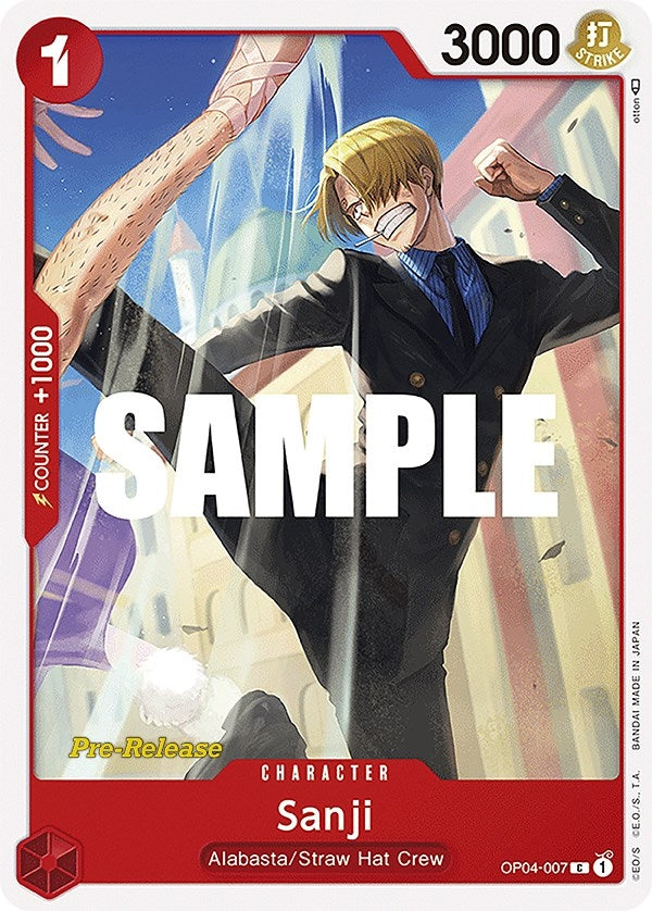 Sanji (007) (OP04-007) (OP04 PRE)