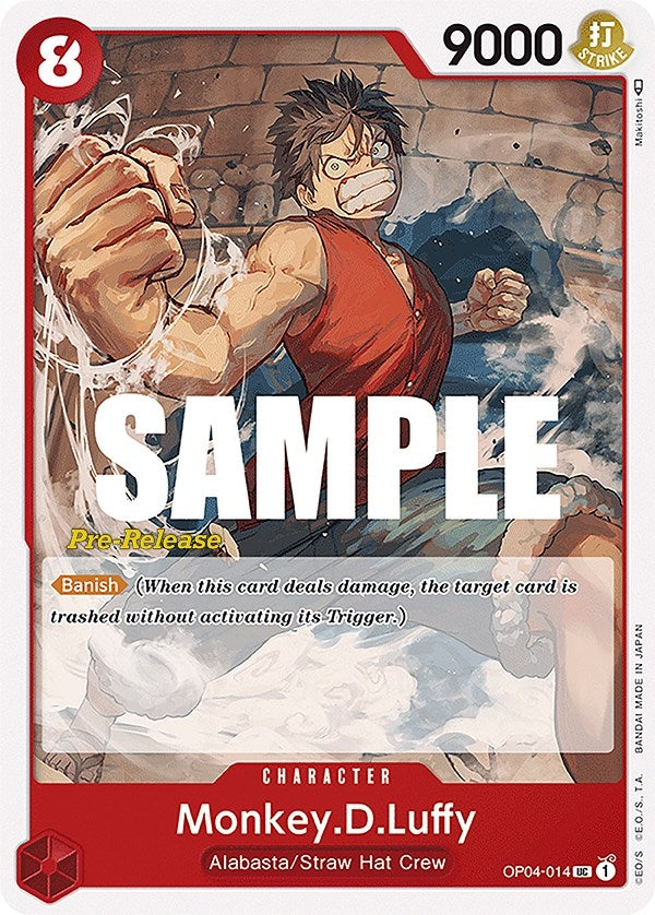 Monkey.D.Luffy (OP04-014) (OP04 PRE)