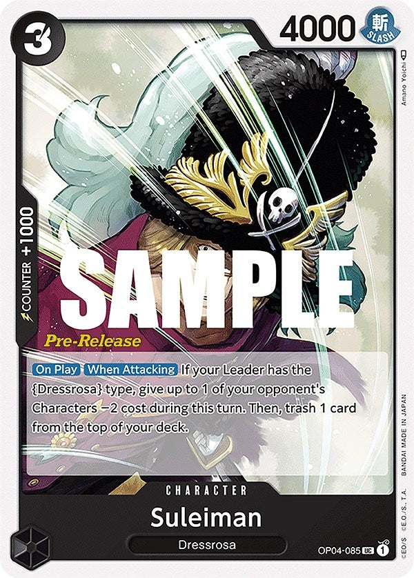 Suleiman (OP04-085) (OP04 PRE)