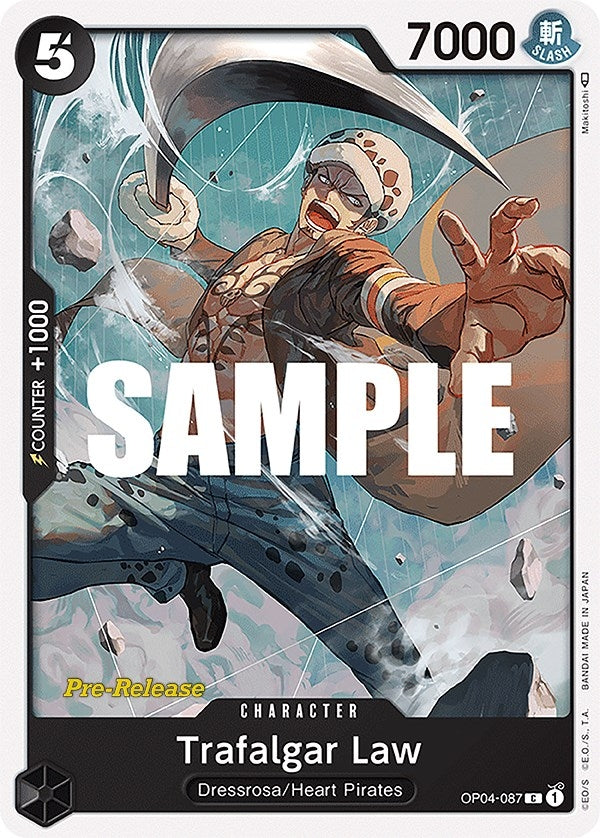 Trafalgar Law (OP04-087) (OP04 PRE)