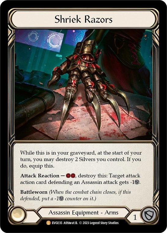 Shriek Razors (EVO235) (EVO)