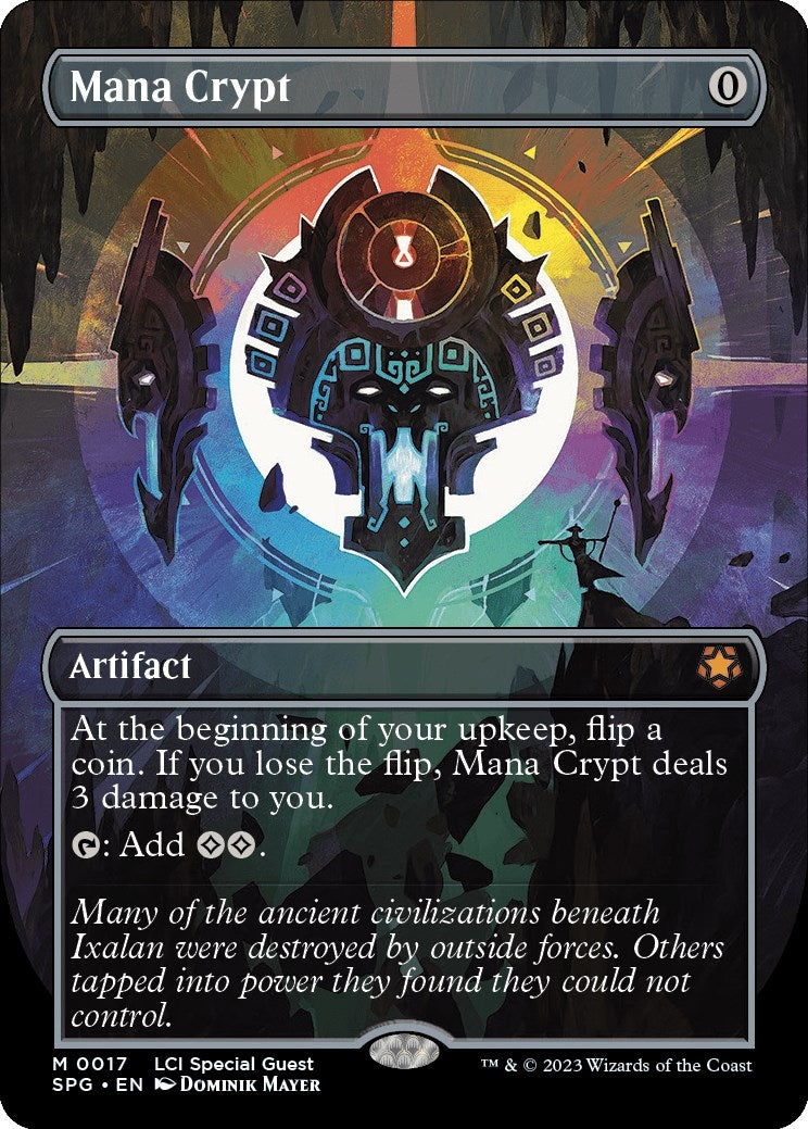Mana Crypt (Borderless) (17) (SPG)